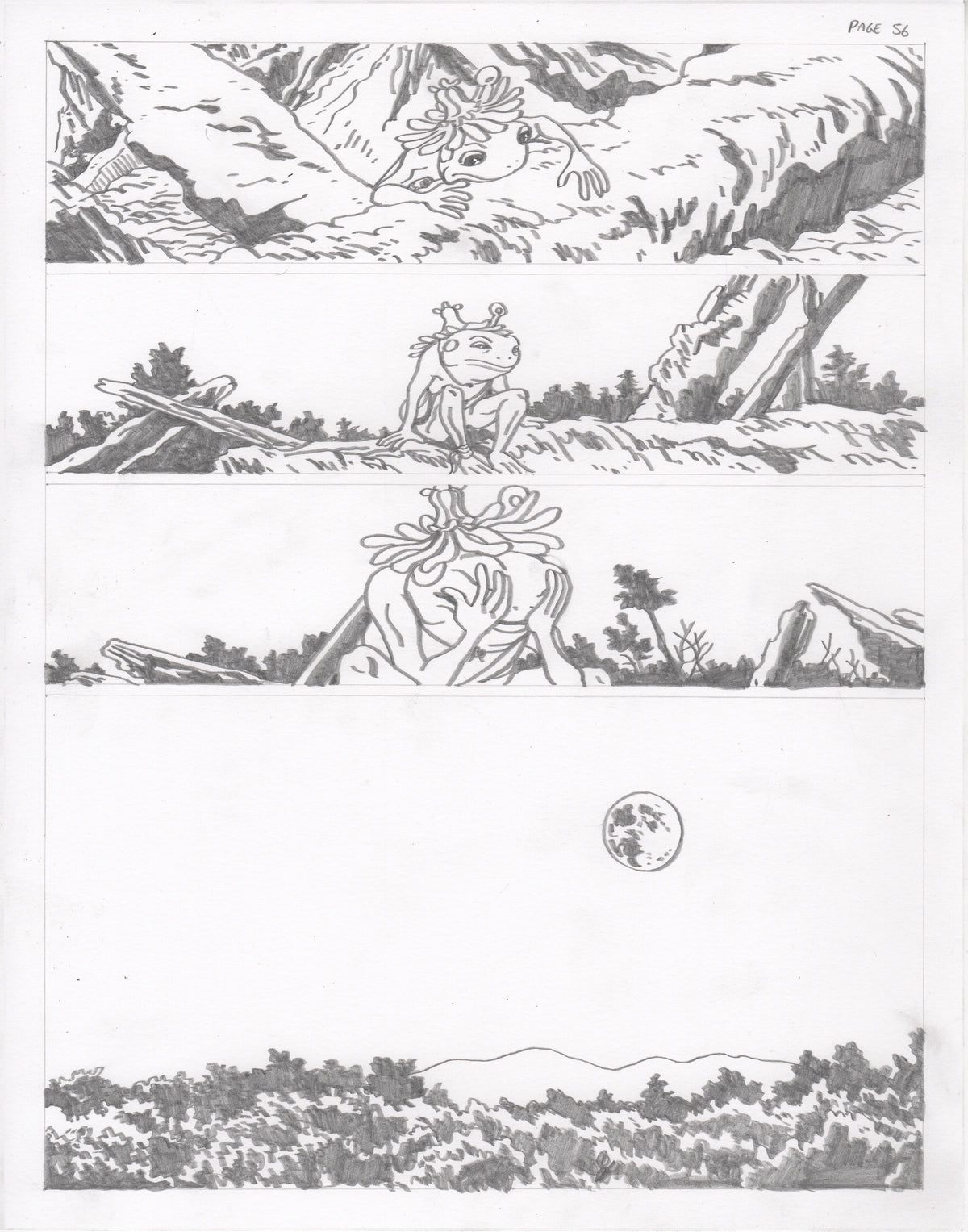 The Council of Frogs Chapter 3 Original Art