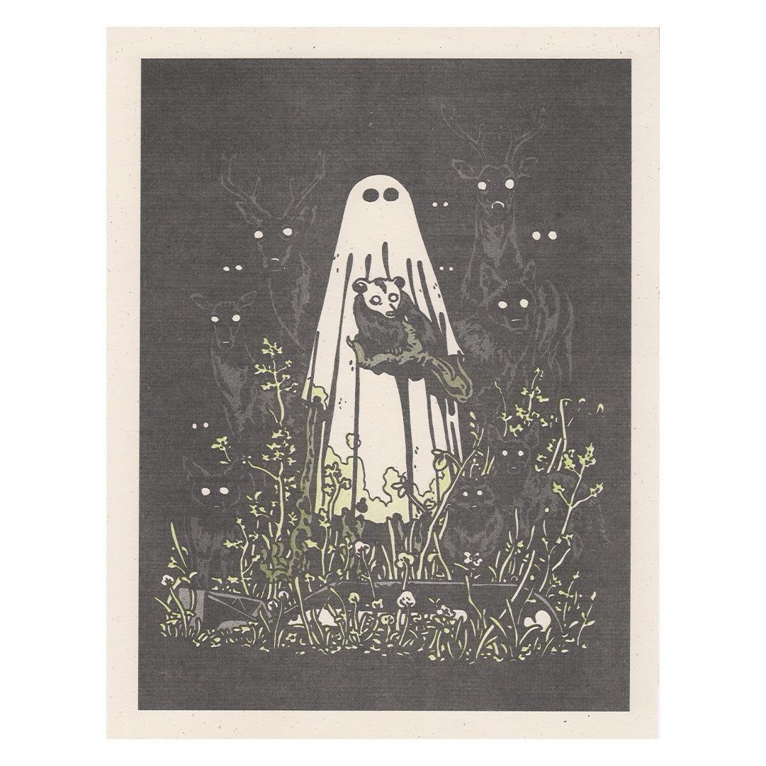 Trail Cam Riso Print