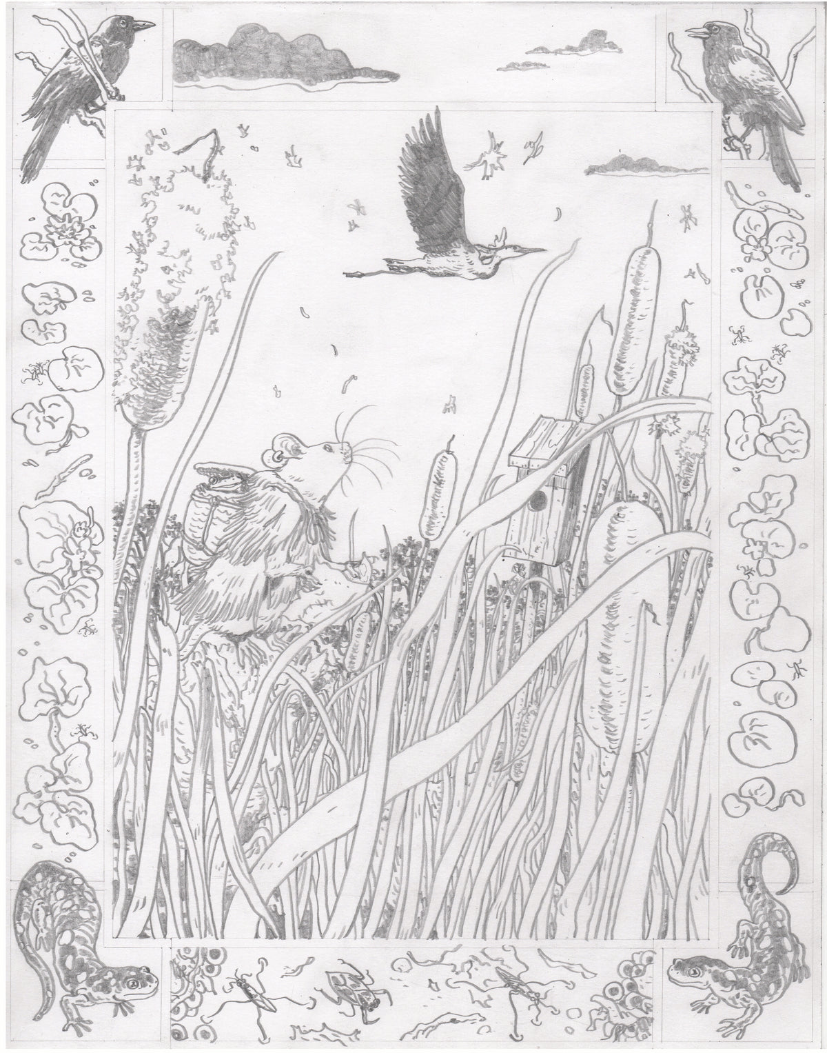 Almost Home Original Art