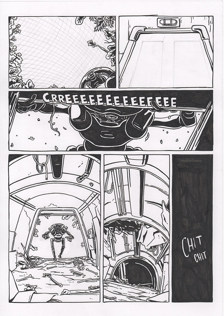 Caretaker Original Art