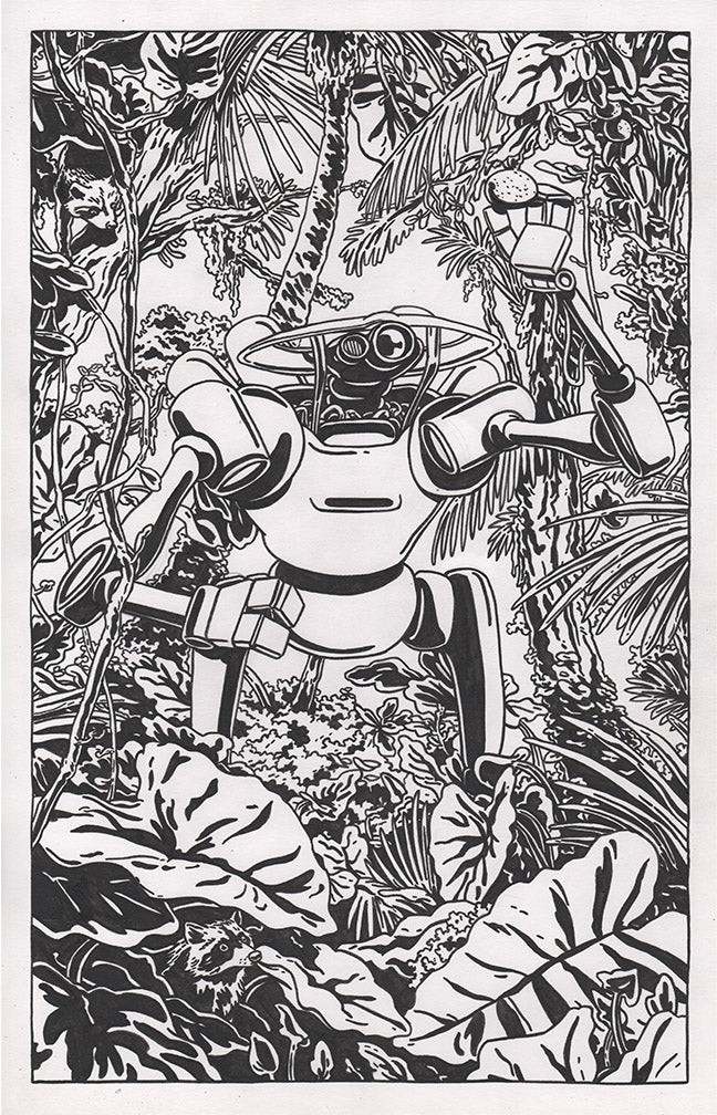 Caretaker Original Art