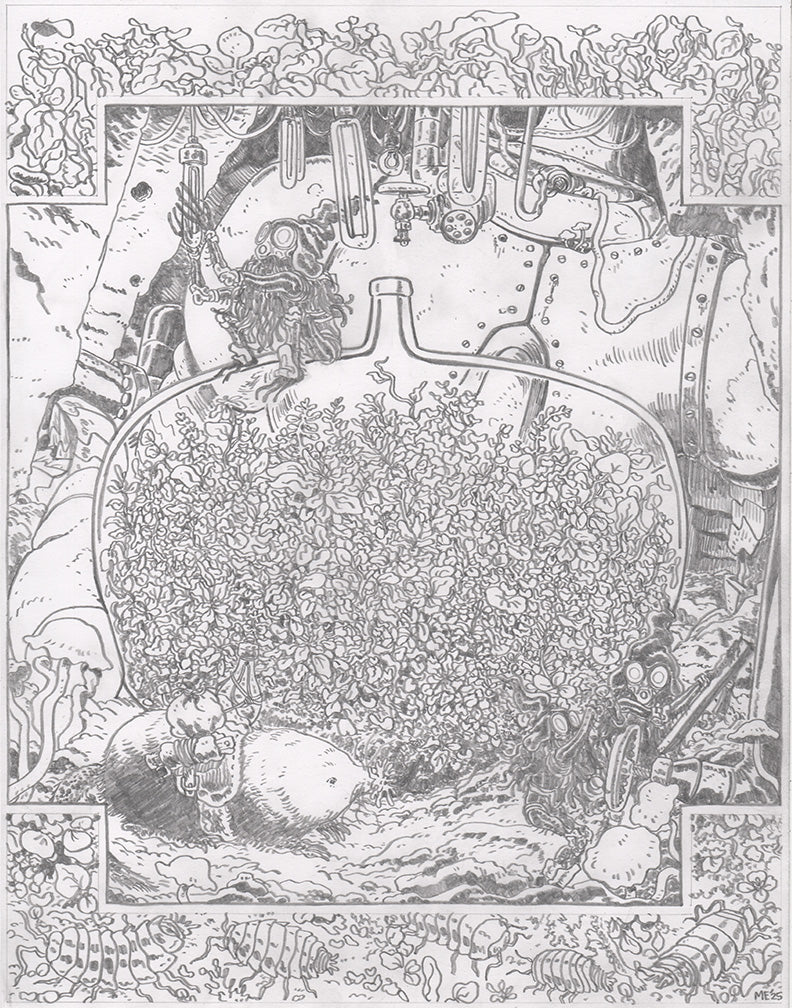 Terrarium Keepers Original Art