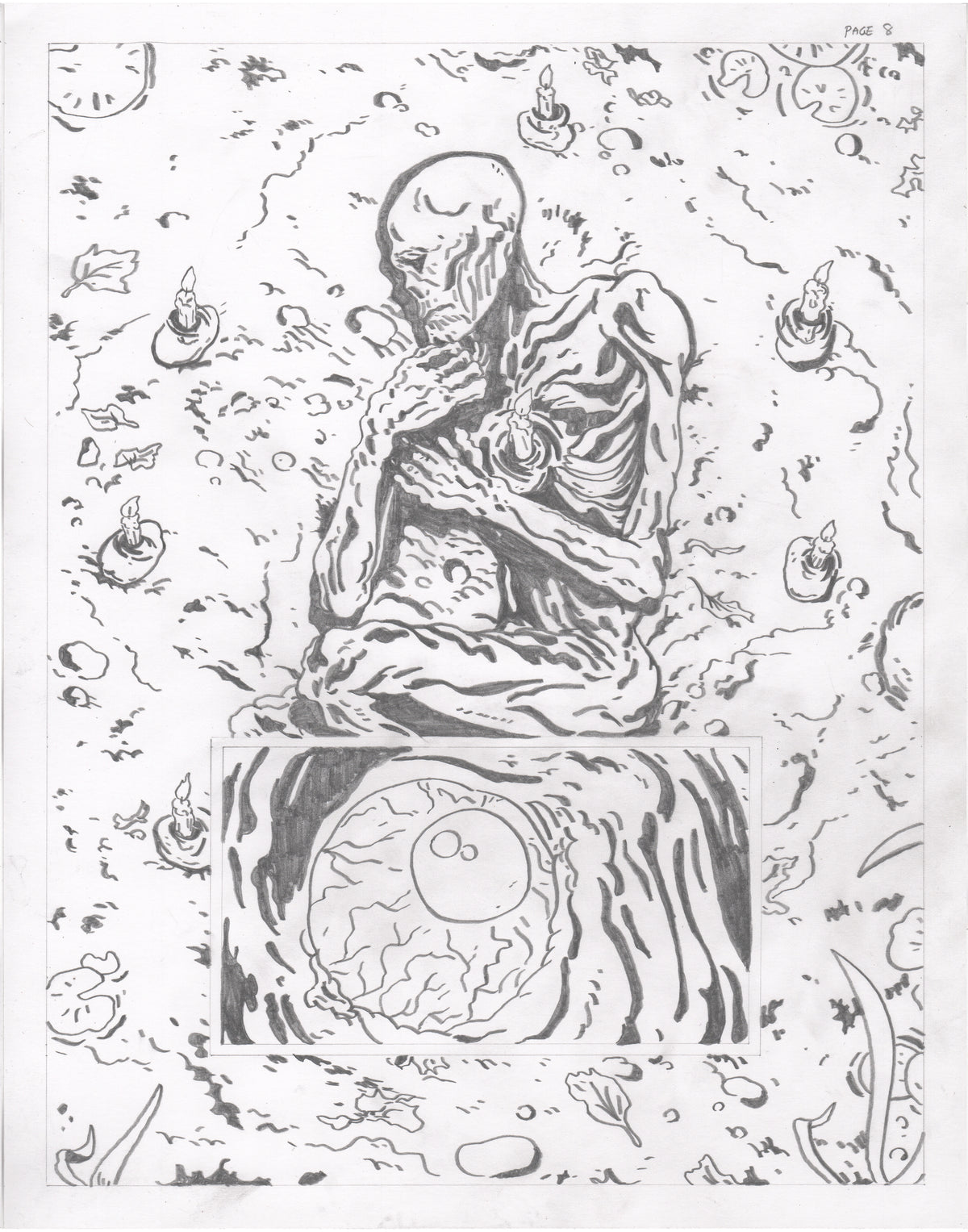 The Council of Frogs Chapter 1 Original Art