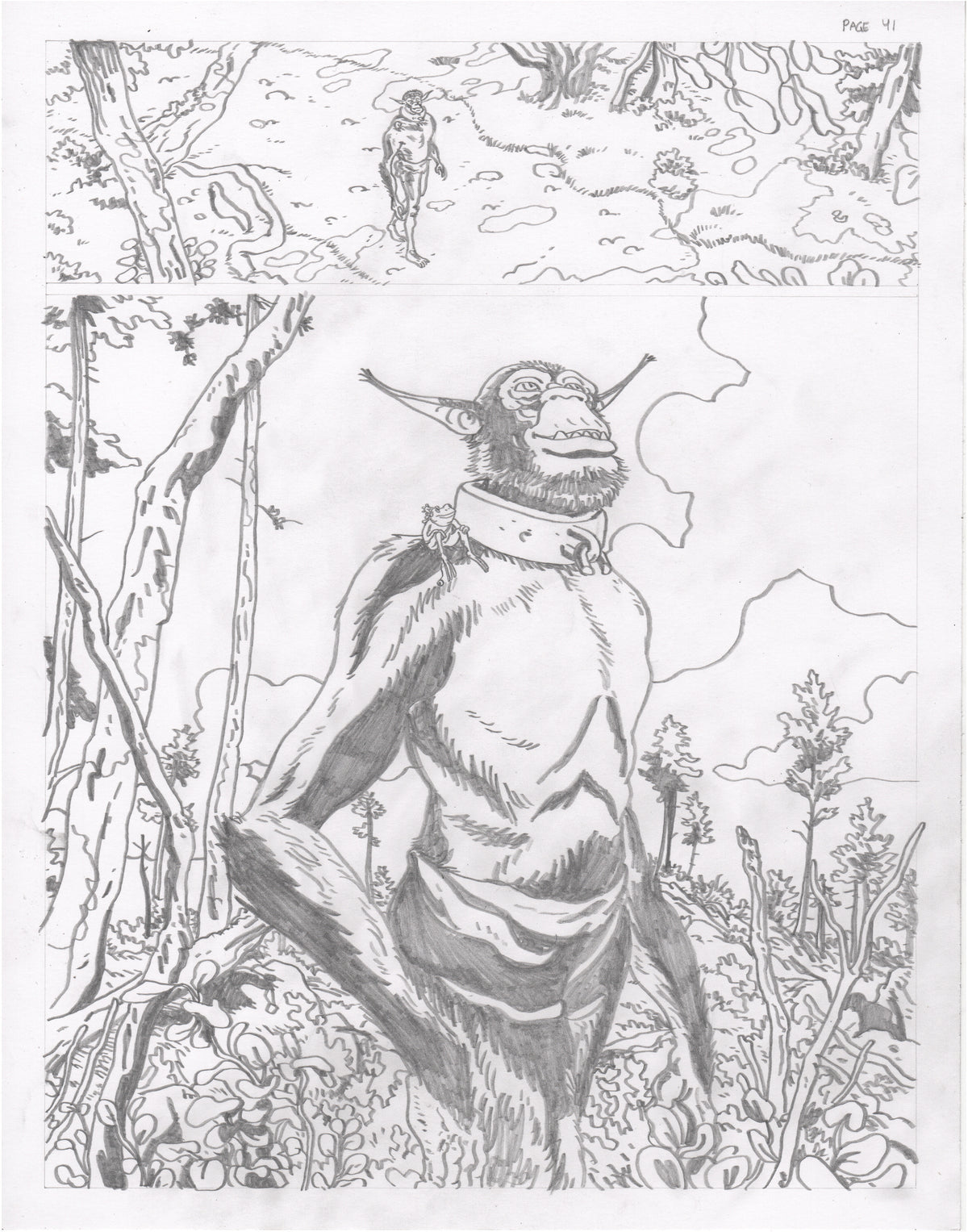 The Council of Frogs Chapter 3 Original Art