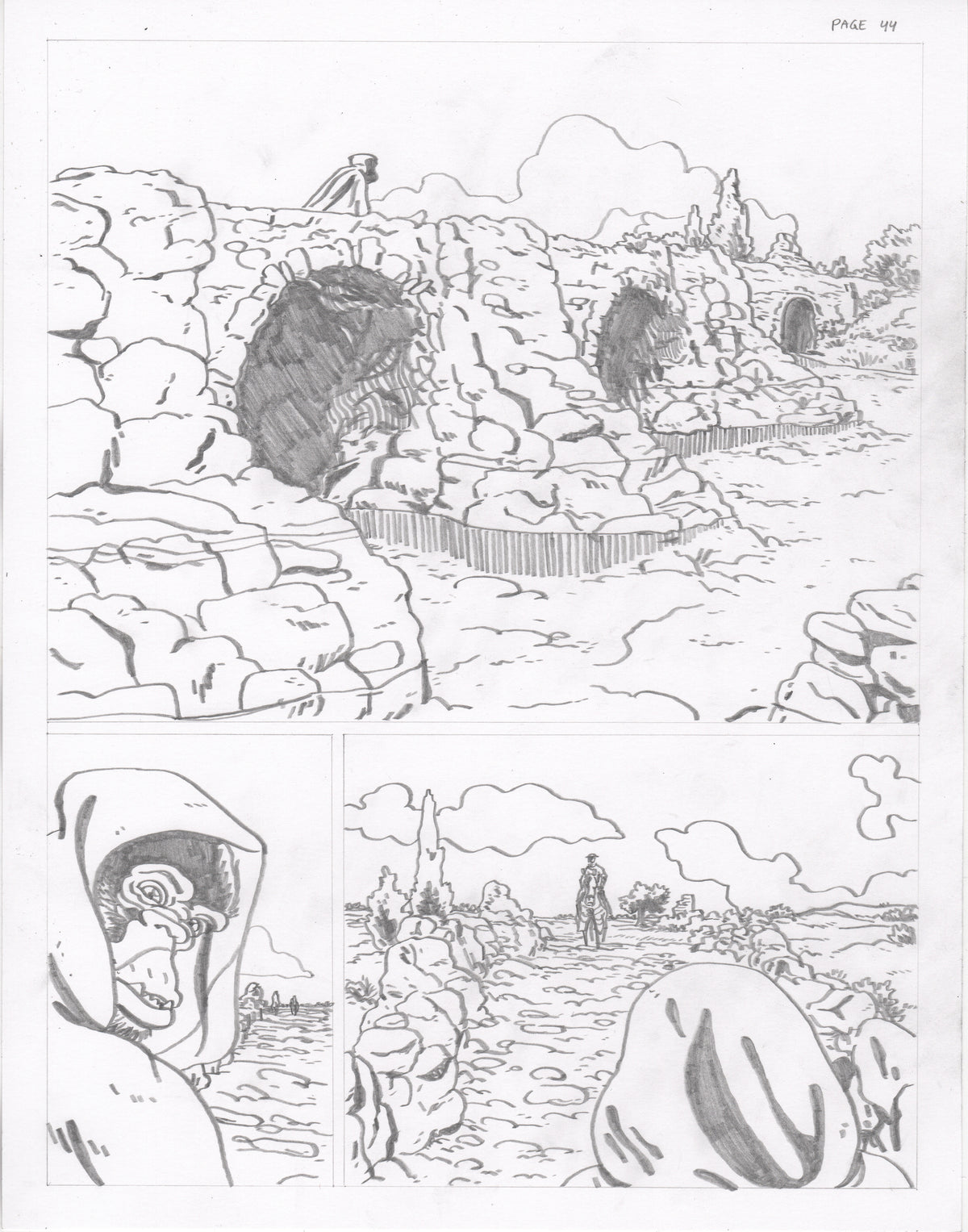 The Council of Frogs Chapter 3 Original Art