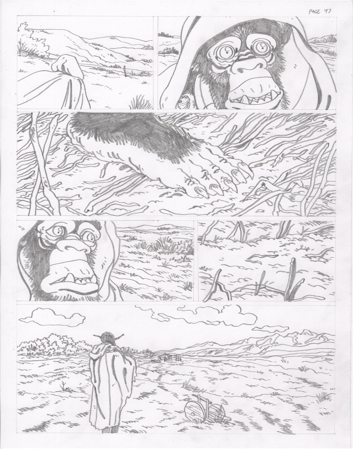 The Council of Frogs Chapter 3 Original Art