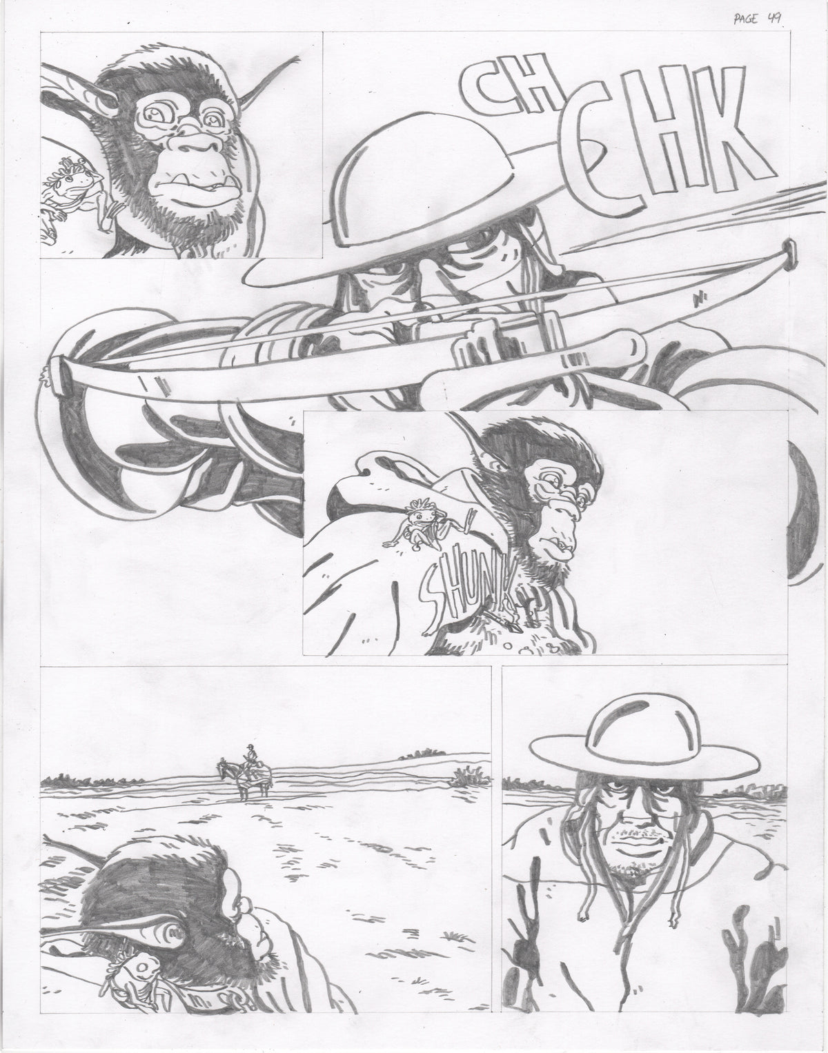The Council of Frogs Chapter 3 Original Art
