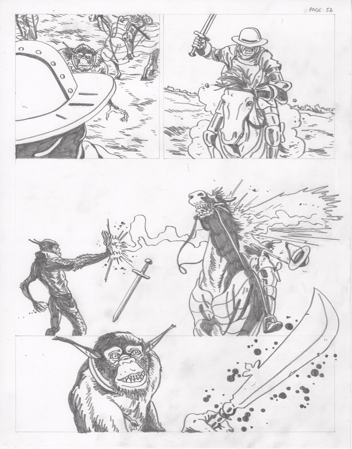 The Council of Frogs Chapter 3 Original Art
