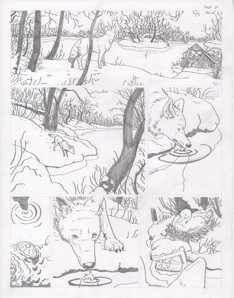 The Winter King Original Art
