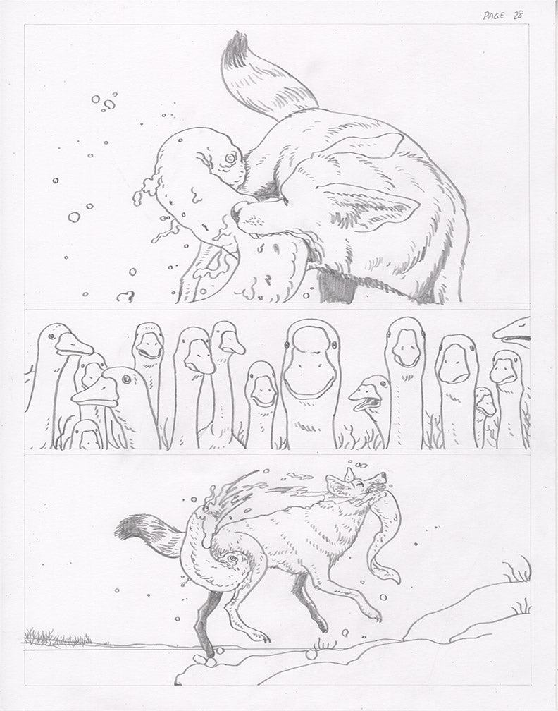 The Winter King Original Art