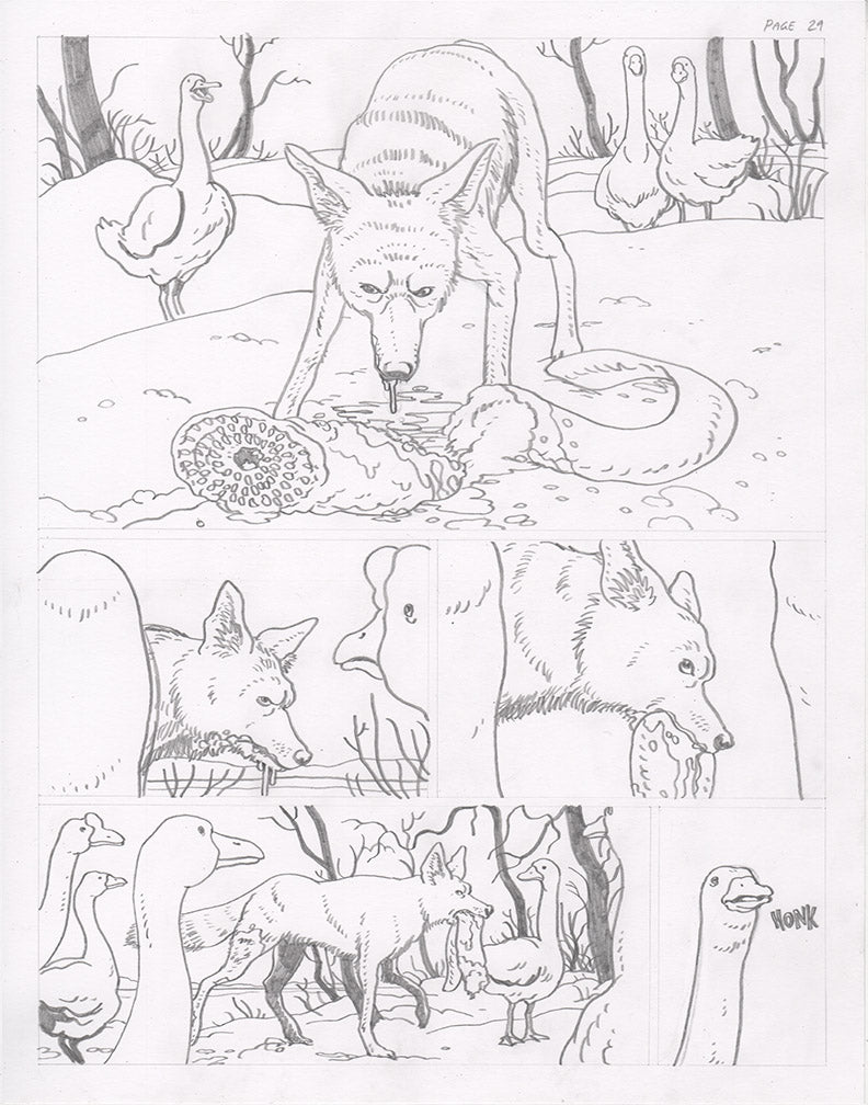 The Winter King Original Art