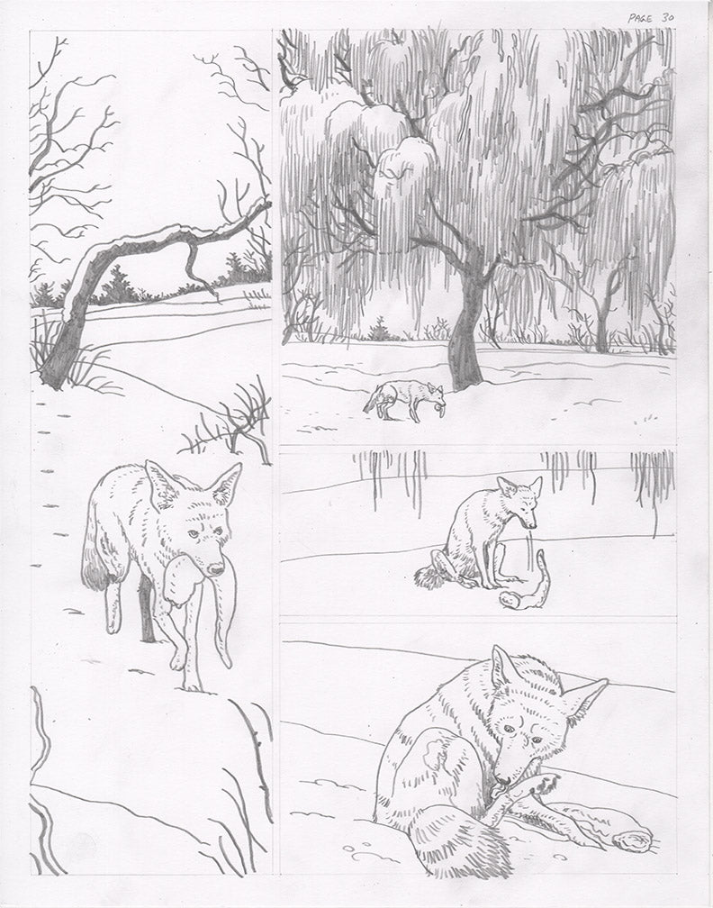 The Winter King Original Art
