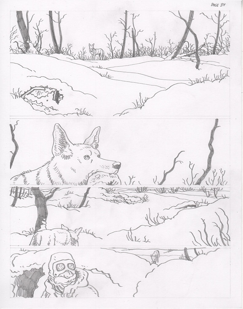 The Winter King Original Art