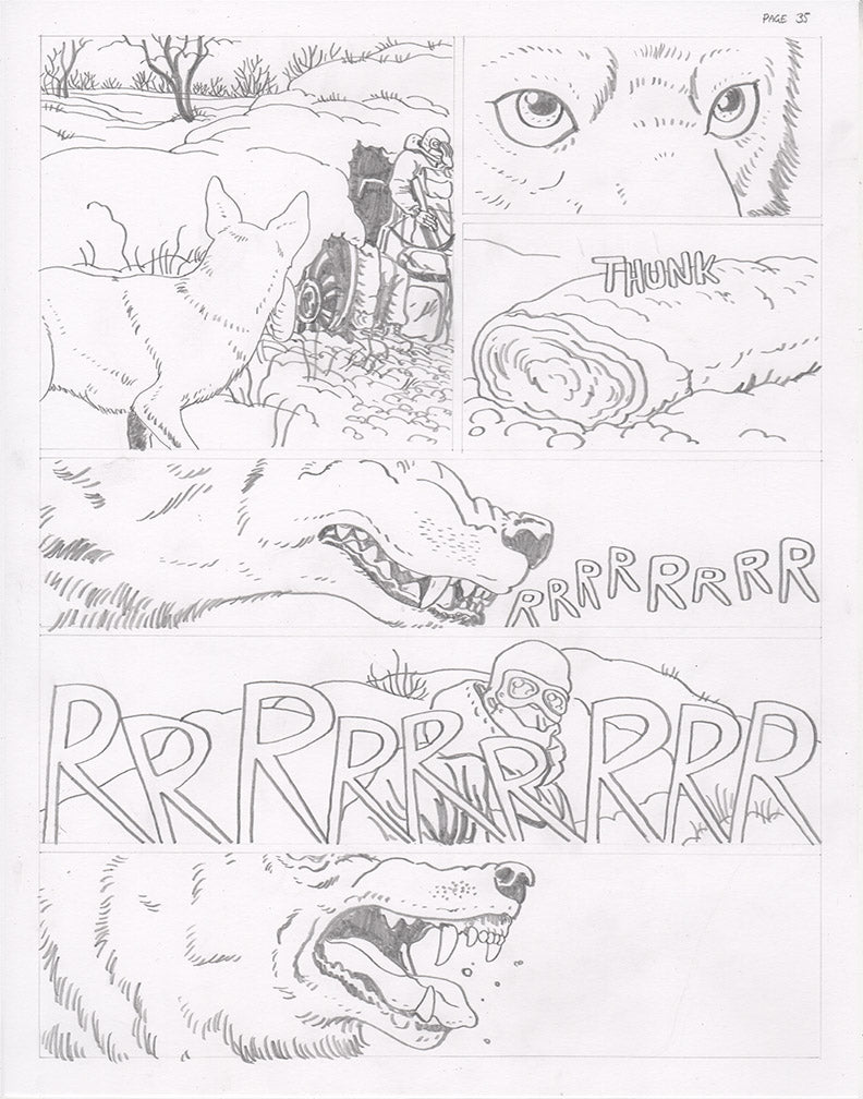 The Winter King Original Art