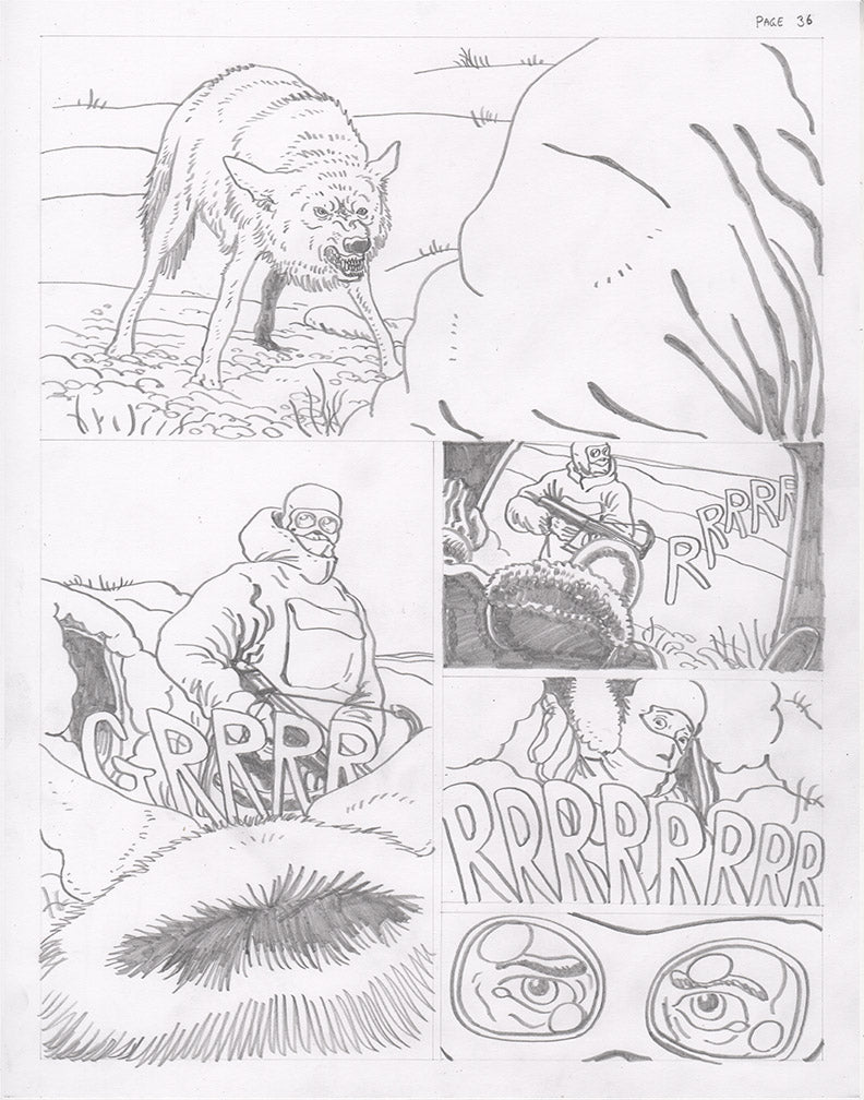 The Winter King Original Art