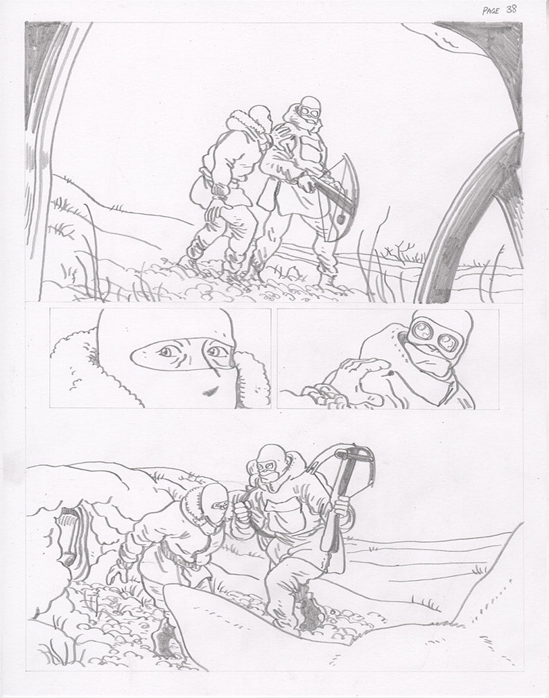 The Winter King Original Art