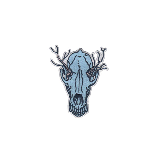 Coyote Skull Embroidered Patch