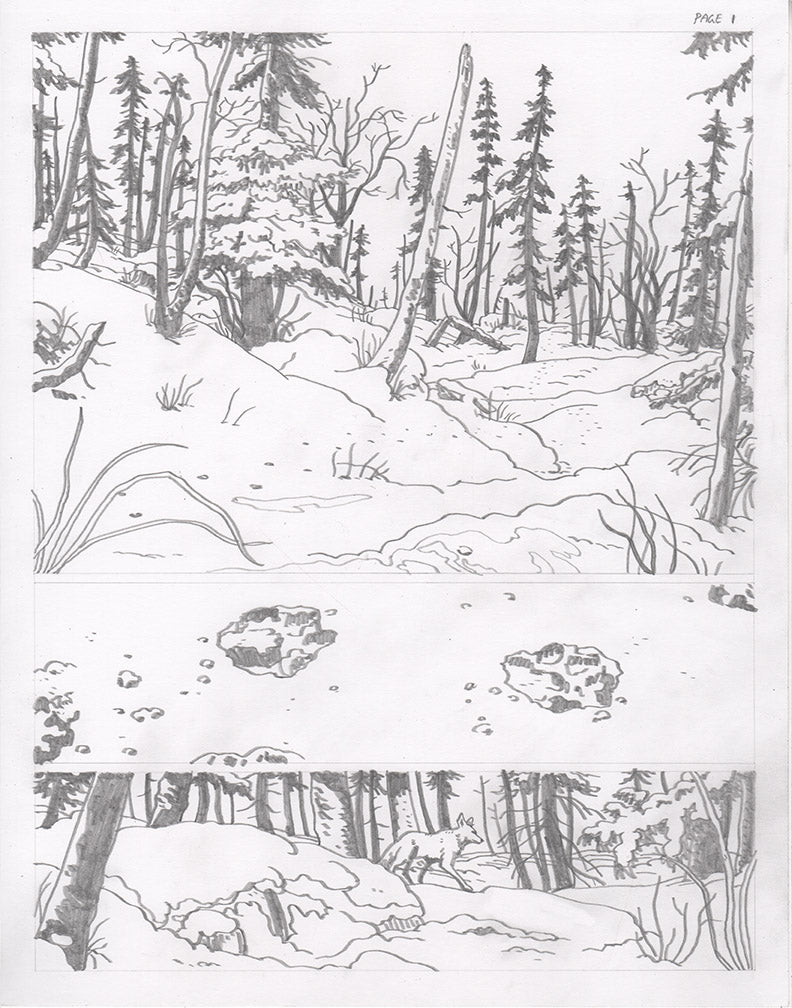 The Winter King Original Art