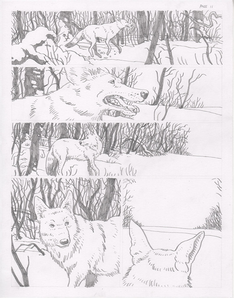 The Winter King Original Art