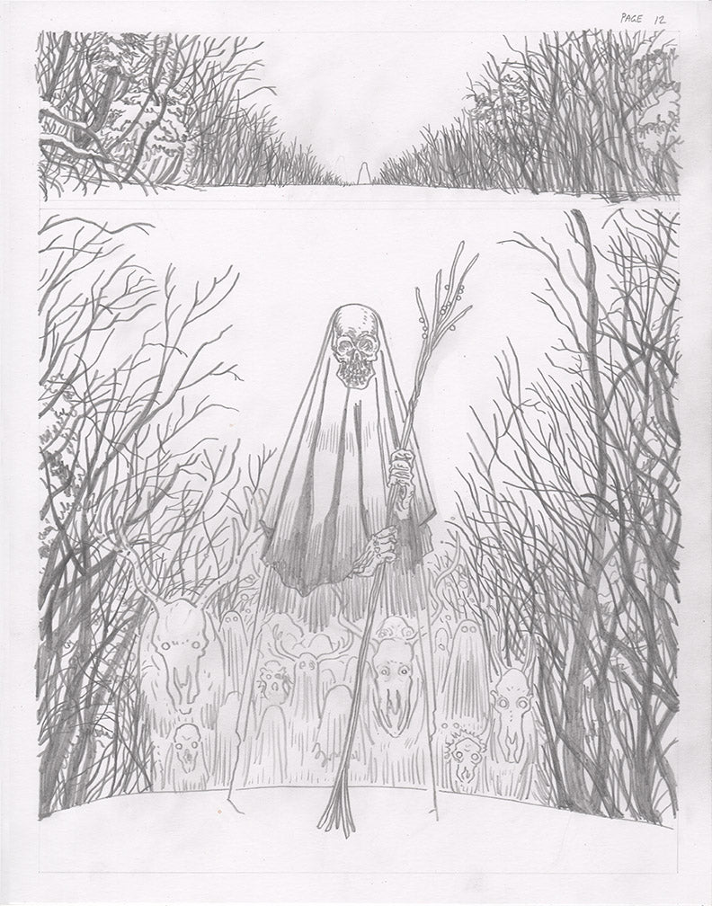 The Winter King Original Art