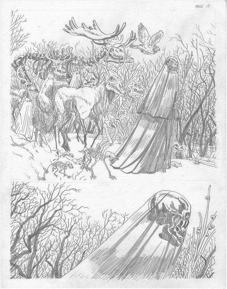 The Winter King Original Art