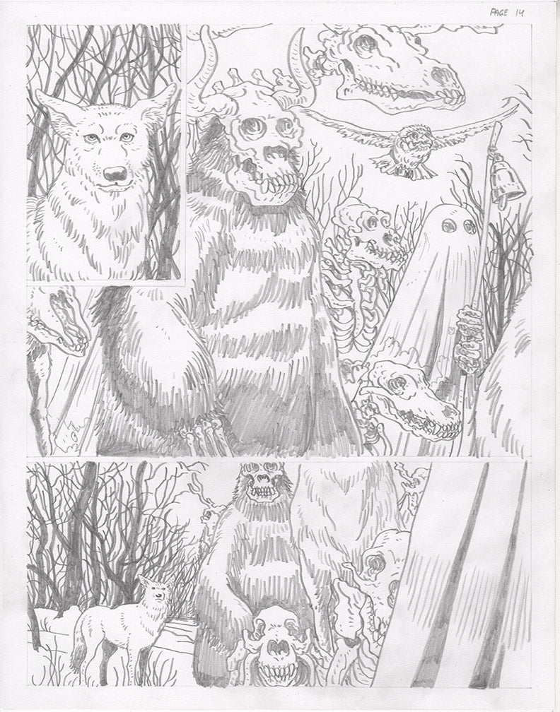 The Winter King Original Art