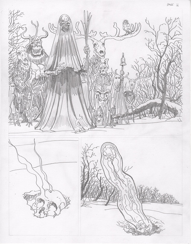 The Winter King Original Art