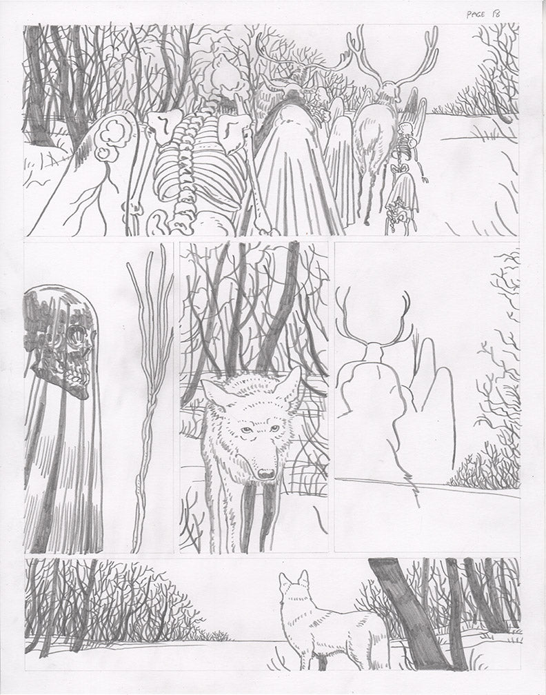 The Winter King Original Art