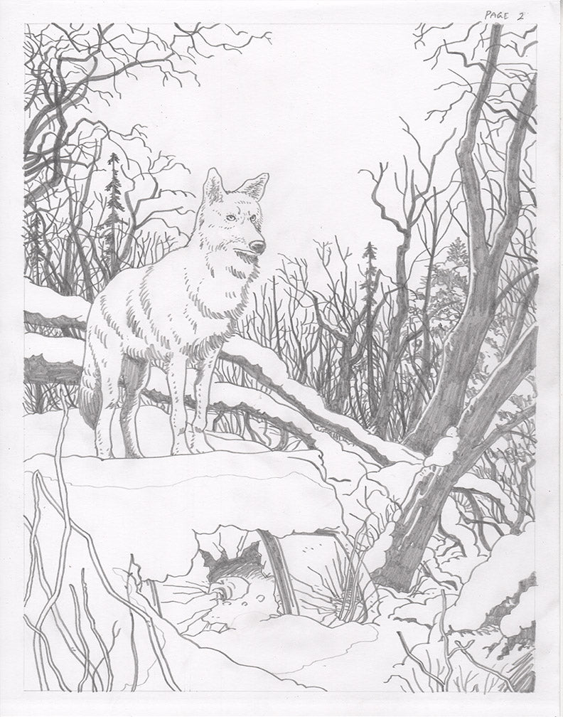The Winter King Original Art
