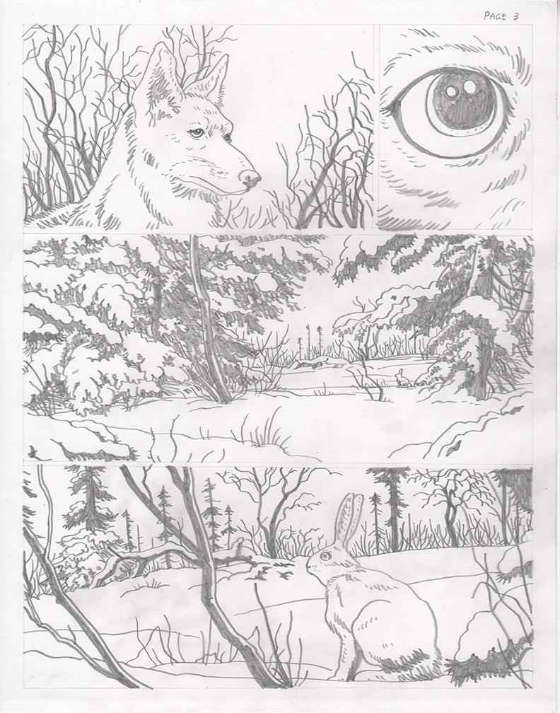 The Winter King Original Art