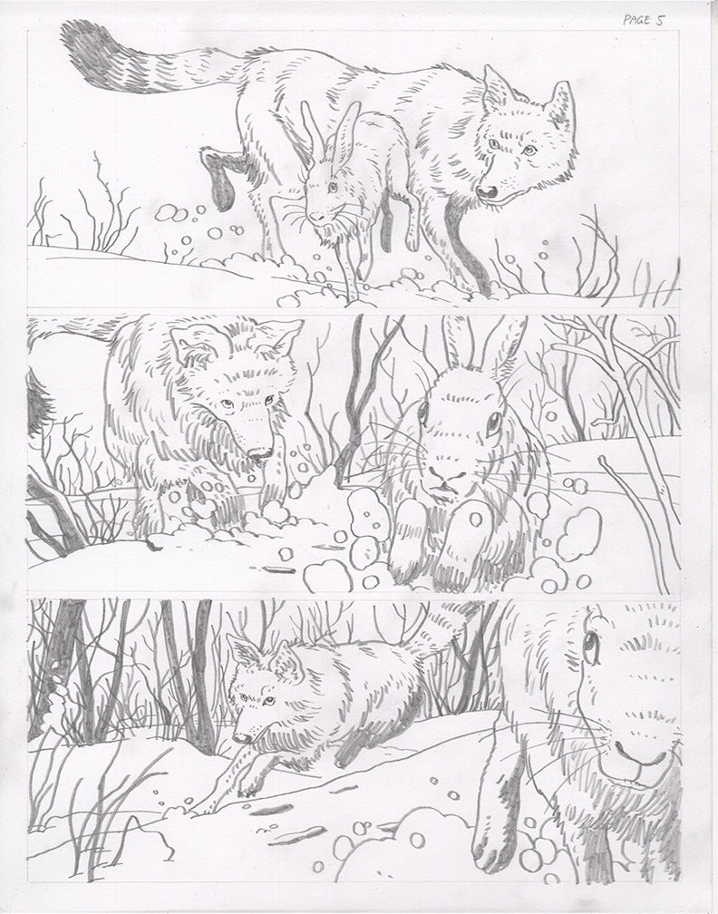 The Winter King Original Art